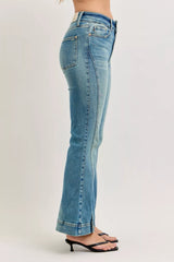 Hazel Blues® | Judy Blue High Waist Vintage Wash Flare Jeans