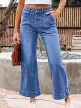 Hazel Blues® | High-Waisted Wide Leg Flare Jeans