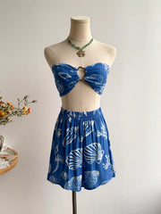 Hazel Blues® | Seashell Print 3-Piece Summer Set