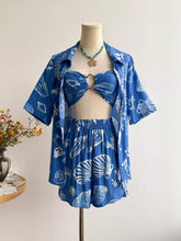 Hazel Blues® | Seashell Print 3-Piece Summer Set