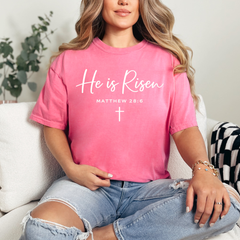 Hazel Blues® | He Is Risen Graphic Tee