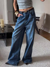 Hazel Blues® | Wide Leg Relaxed Fit Jeans