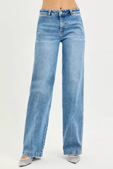 Hazel Blues® | RISEN Slouchy Straight Jeans