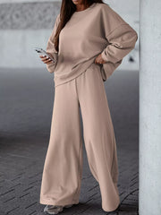 Hazel Blues® | Casual Loose Fit Top and Pants Two-Piece Set
