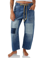 Hazel Blues® | Washed Wide Leg Jeans