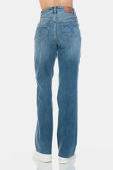Hazel Blues® | Judy Blue Tummy Control Cut Raw Hem Straight Jeans