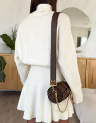 Hazel Blues® | Turtleneck Dropped Shoulder Sweater and Skirt Set
