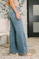Hazel Blues® | Adrian Mid Rise Retro Wide Leg