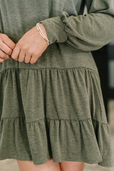 Hazel Blues® | Autumn Breeze Long Sleeve Knit Dress