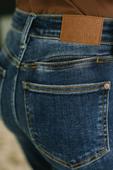 Hazel Blues® | Casey Mid Rise Bootcut with Cell Phone Back Pocket & Slit