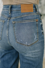 Hazel Blues® | Izzie High Waist Straight Fit