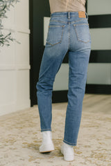 Hazel Blues® | Izzie High Waist Straight Fit
