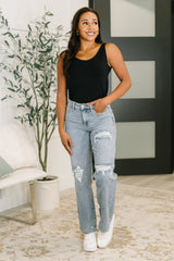 Hazel Blues® | Jade Mid Rise 90's Straight