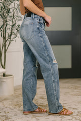 Hazel Blues® | Kayla High Waist Rigid Magic Slim Straight