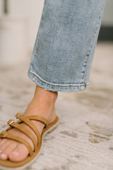 Hazel Blues® | Natalie High Waist Ankle Straight