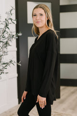 Hazel Blues® | Next to Nothing Top and Bottom Set in Black