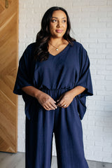 Hazel Blues® | Up to Something Wide Leg Jumpsuit