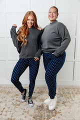 Hazel Blues® | Your New Favorite Joggers in White Polka Dot