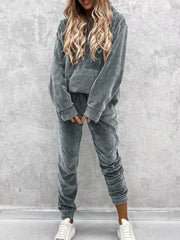 Hazel Blues® | Kangaroo Pocket Hoodie and Pants Set