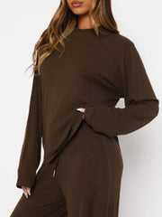 Hazel Blues® | Relaxed Fit Long Sleeve Top and Pants Set