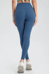 Hazel Blues® | Wide Waistband Slim Fit Active Leggings