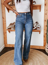 Hazel Blues® | High-Waisted Wide Leg Jeans