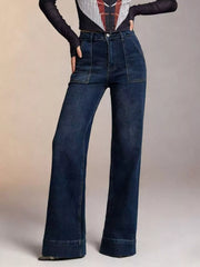 Hazel Blues® | High-Waisted Flare Leg Jeans