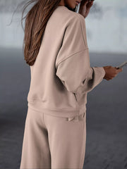 Hazel Blues® | Casual Loose Fit Top and Pants Two-Piece Set