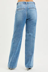 Hazel Blues® | RISEN Slouchy Straight Jeans
