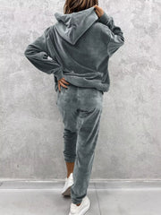 Hazel Blues® | Kangaroo Pocket Hoodie and Pants Set