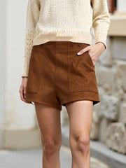 Hazel Blues® | Pocketed Casual Shorts