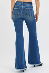 Hazel Blues® | RISEN High Rise Flare Jeans