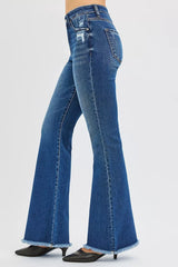Hazel Blues® | RISEN High Rise Flare Jeans
