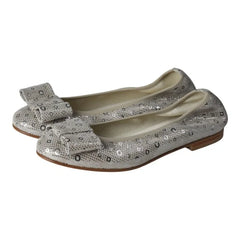 1412 - Beige Soft Leather Flats for Girl/Teen/Women by London Kids