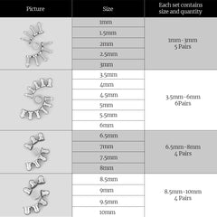 AURORA STEEL EAR STRETCHING KIT