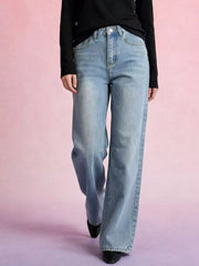 Hazel Blues® |  Wide Leg Wash Jeans