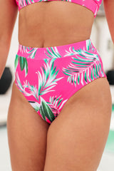 Hazel Blues® |  Barbados Tropical Print Swim Bottoms