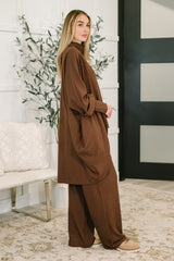 Hazel Blues® |  Getaway Set in Dark Mocha