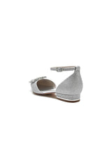 Glitter Crystal Low Heels