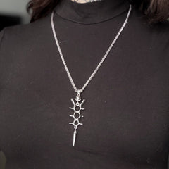 BIOMECH SPINE NECKLACE