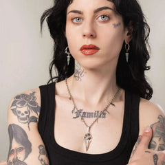 AUGUR SKULL NECKLACE