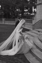 Glamorous Mermaid Off the Shouder Tulle Lace Wedding Dresses