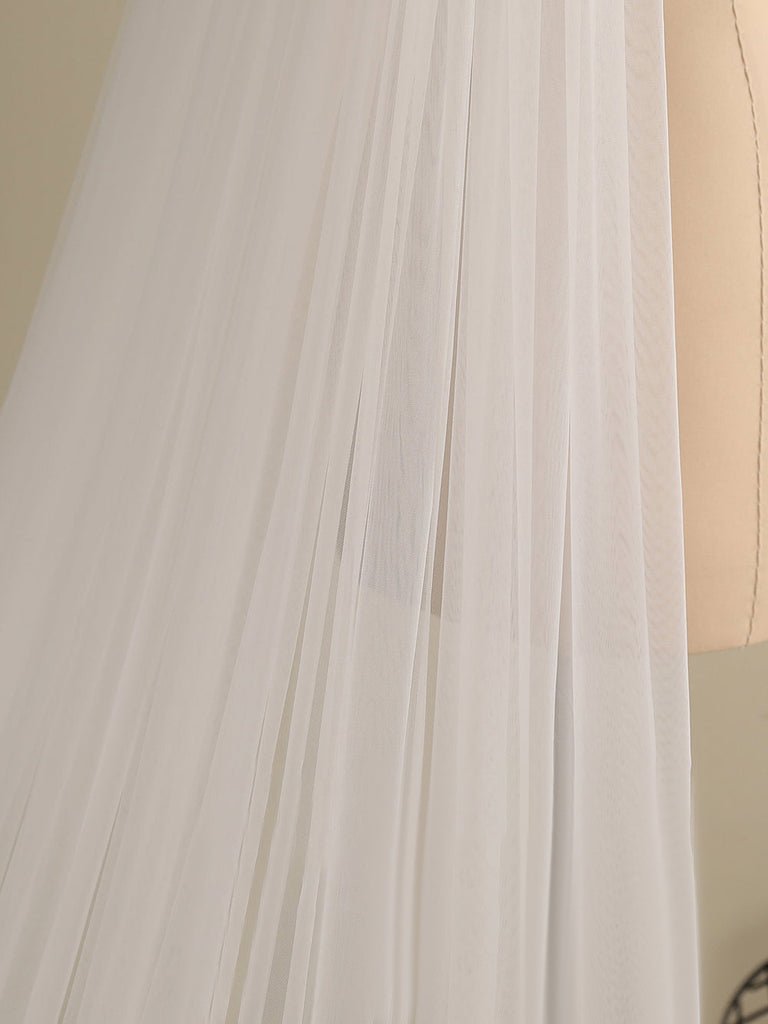 Cute Butterfly Cathedral Veil Bridal Veil Wedding Veil