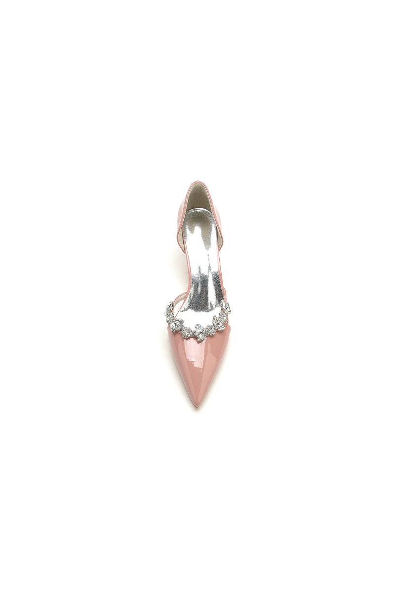 Glitter Crystal Rhinestone Wedding Shoes